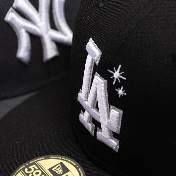 Kšiltovka New Era - MLB Planet Icon 59FIFTY - LA Dodgers - Black