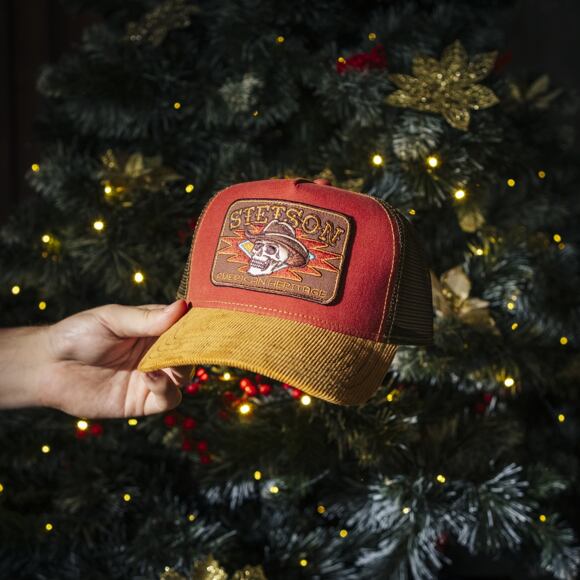 Kšiltovka Stetson - Trucker Cap Skull - 68