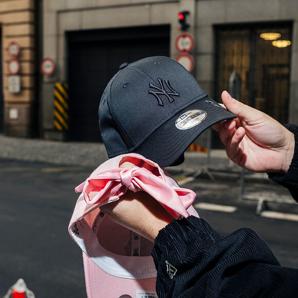 Dětská Kšiltovka New Era - MLB Kids Bow Back 9FORTY - NY Yankees - Pink