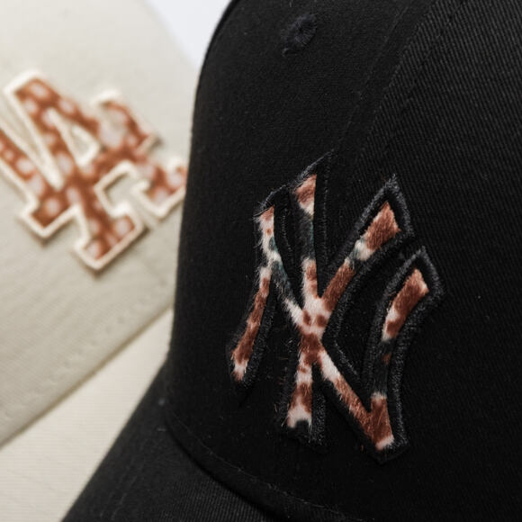 Kšiltovka New Era - Animal Pack 9FORTY MLB Faux Pony Cow Print Infill - NY Yankees