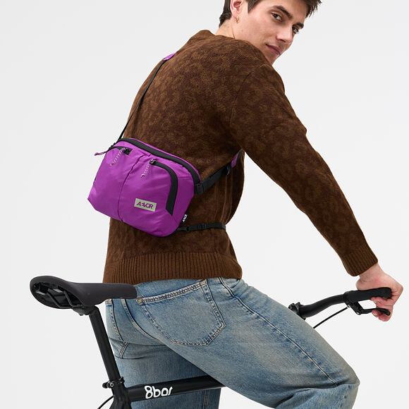 Taštička Přes Rameno Aevor Sacoche Bag - Ripstop Electric Fuchsia