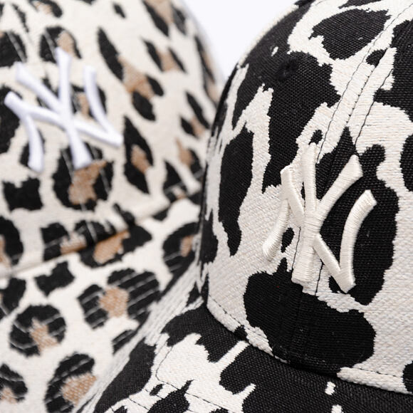 Dámská Kšiltovka New Era - MLB Cow Midi Logo 9FORTY - NY Yankees - Black