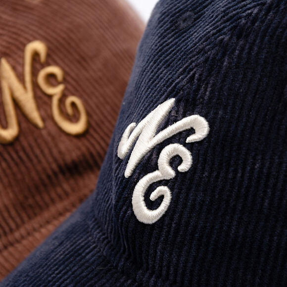 Kšiltovka New Era - Branded Washed Cord 9TWENTY - Navy