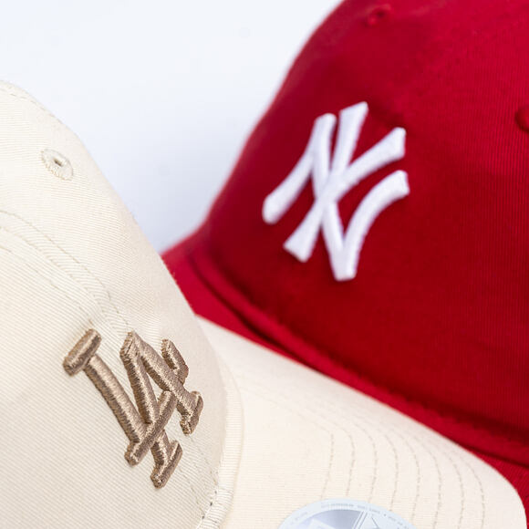 Dámská Kšiltovka New Era - MLB Essential Midi Logo 9TWENTY - LA Dodgers - Cream