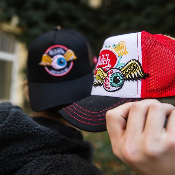 Kšiltovka Von Dutch - Trucker - Eye Out - Black