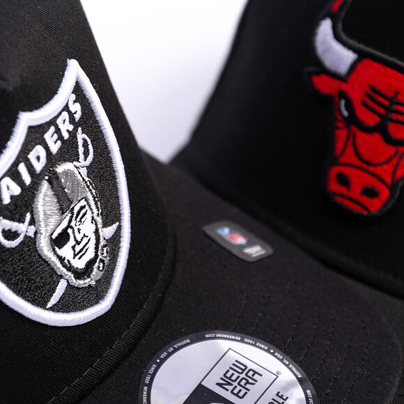 Kšiltovka New Era - 9FORTY A-FRAME SIDE PATCH - Chicago Bulls