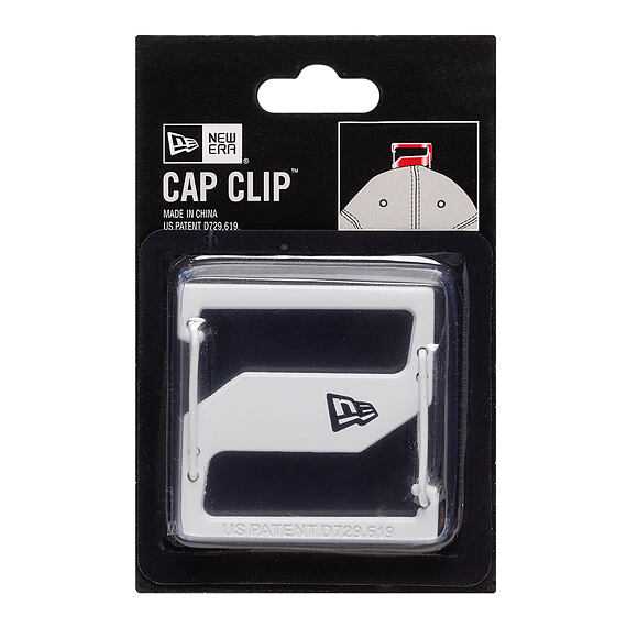 Karabina New Era - Branded Cap to Bag/Belt Clip - White
