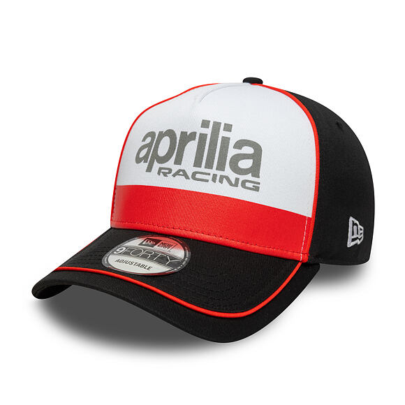 Kšiltovka New Era - Piagio Reflective 9FORTY M-CROWN A-Frame - Aprilia - Black