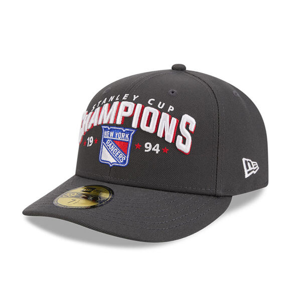 Kšiltovka New Era - NHL 2026 Champion VC 59FIFTY - NY Rangers - Graphite