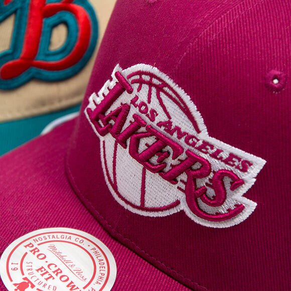 Kšiltovka Mitchell & Ness - NBA - Purple Blaze - Los Angeles Lakers - Purple