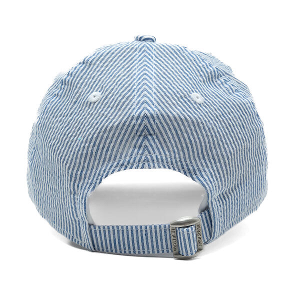 Dětská Kšiltovka New Era - MLB Seersucker 9TWENTY - NY Yankees - Pastel Blue