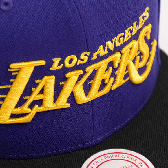 Kšiltovka Mitchell & Ness - Legendary Away - NBA - Los Angeles Lakers - Purple