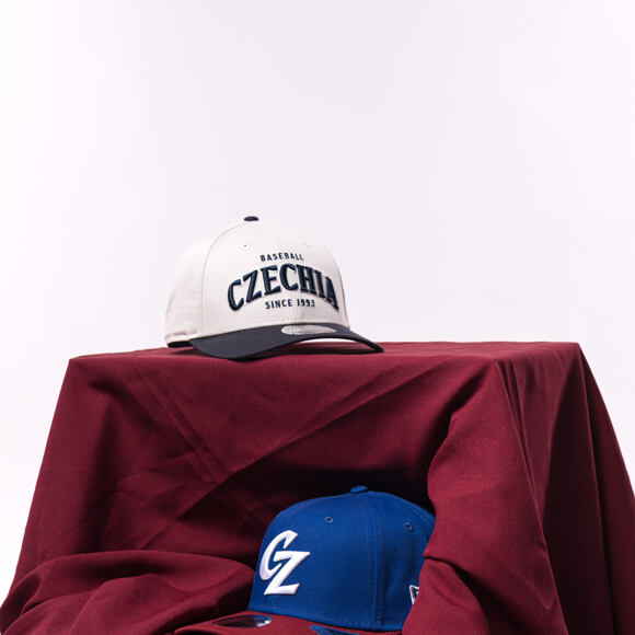 Kšiltovka New Era - Team Core Stretch-Snap 9SEVENTY - Baseball Czechia - Blue