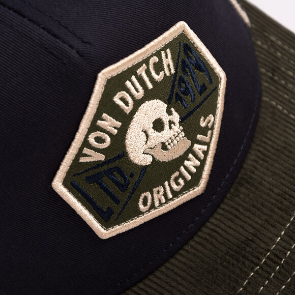 Kšiltovka Von Dutch - Silk Visor Badge Trucker