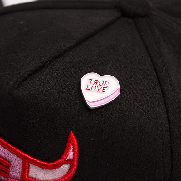 Kšiltovka Mitchell & Ness - All Heart - NBA - Chicago Bulls - Black