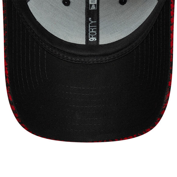 Kšiltovka New Era - Houndstooth 9FORTY - AC MILAN - Black