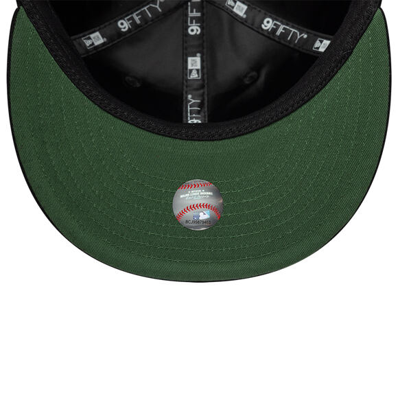 Kšiltovka New Era - MLB IMAGE DROP Heritage 9FIFTY Retro Crown - Atlanta Braves - Black