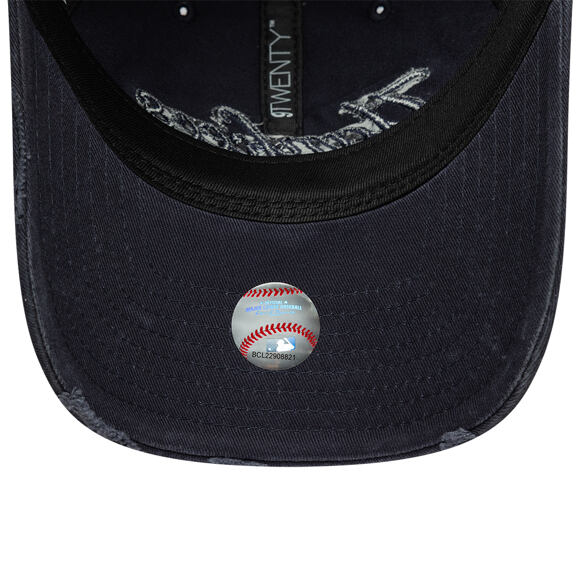 Kšiltovka New Era - MLB Distressed Wordmark 9TWENTY - NY Yankees - Navy