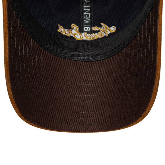 Kšiltovka New Era - Branded Cord Mix 9TWENTY - Navy / Brown