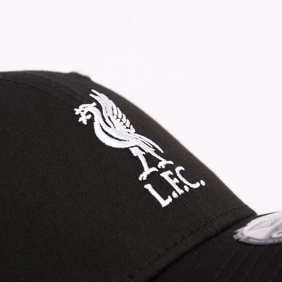 Kšiltovka New Era - Liverpool FC - 9FORTY Core Cap - Black / White