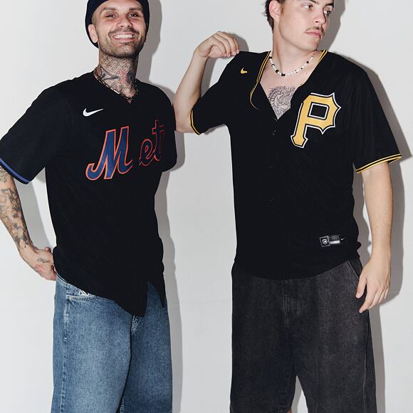Dres Nike - Official Replica Alternate Jersey - Pittsburgh Pirates - Pro Black