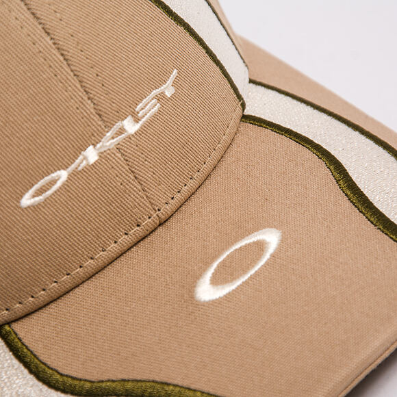 Kšiltovka Oakley - Oakley Wave Cap - Pebble/Mist