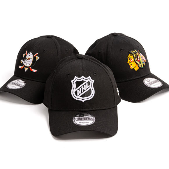 Kšiltovka New Era - NHL 9FORTY - NHL All Over - Black