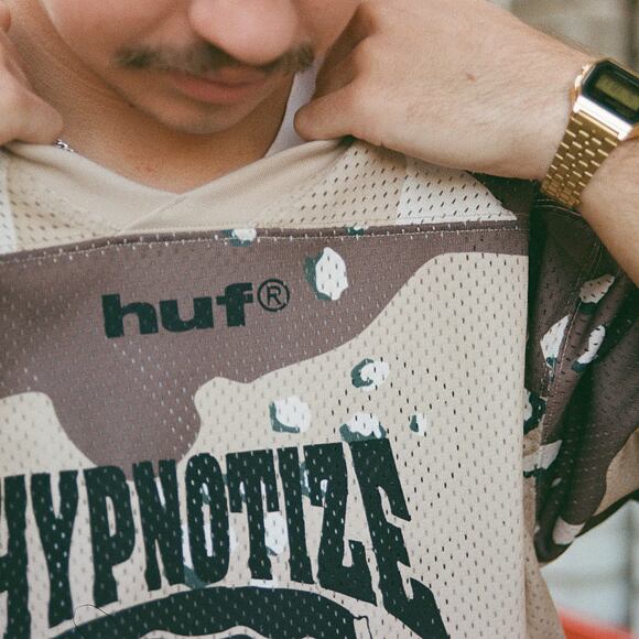 Dres Huf - Three 6 Mafia Football Jersey - Camo