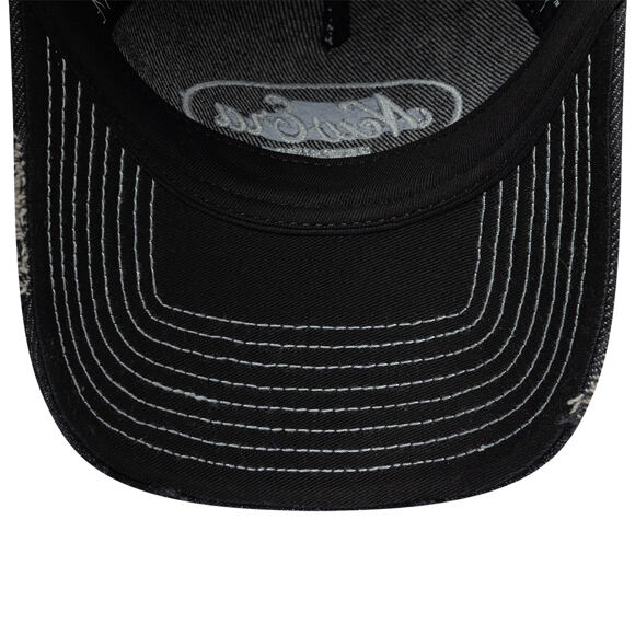 Dámská Kšiltovka New Era - Branded Distress 9TWENTY A-Frame - Black