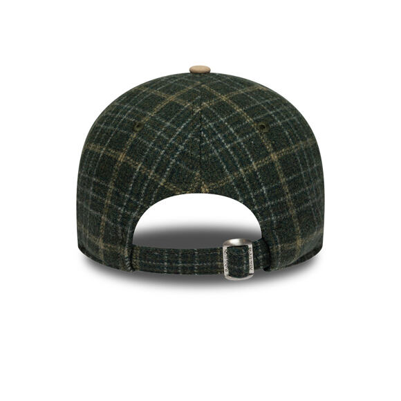 Kšiltovka New Era - MLB Mix Check 9TWENTY - NY Yankees - Stone / Cilantro Green