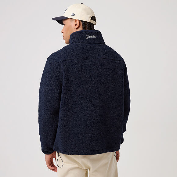 Bunda New Era - MLB Sherpa Jacket - NY Yankees - Navy