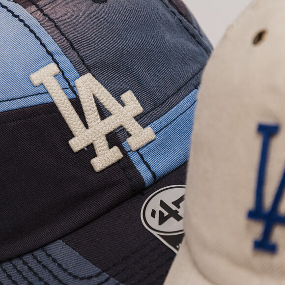 Kšiltovka '47 Brand - MLB Worn In Patched CLEAN UP - LA Dodgers - Navy