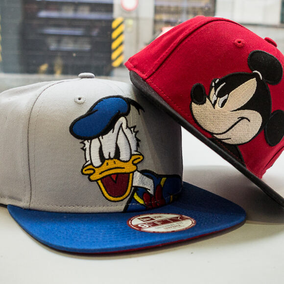 Kšiltovka New Era Disney Over Logo Mickey Mouse Official Colors Snapback
