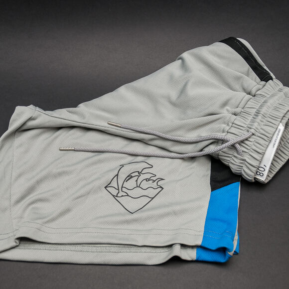 Kraťasy Pink Dolphin Waves Basketball Gray