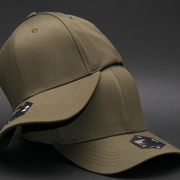 Kšiltovka State of WOW Crown 2 Baseball Olive Velcro Strapback
