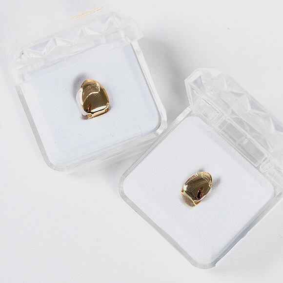 Pozlacený zub King Ice Gold Single Grill Tooth Cap Bottom