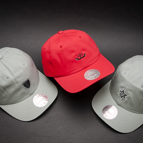 Kšiltovka Mitchell & Ness Elements Dad Hat San Antonio Spurs Grey Strapback