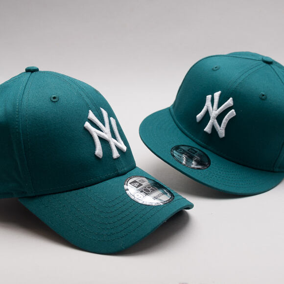 Kšiltovka New Era League Essential New York Yankees 9FORTY Green Strapback