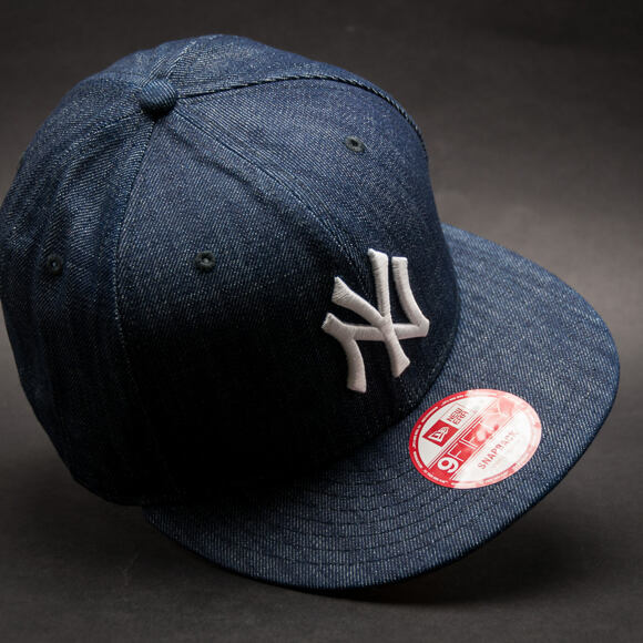 Kšiltovka New Era Denim Basic New York Yankees 9FIFTY Navy/White Snapback