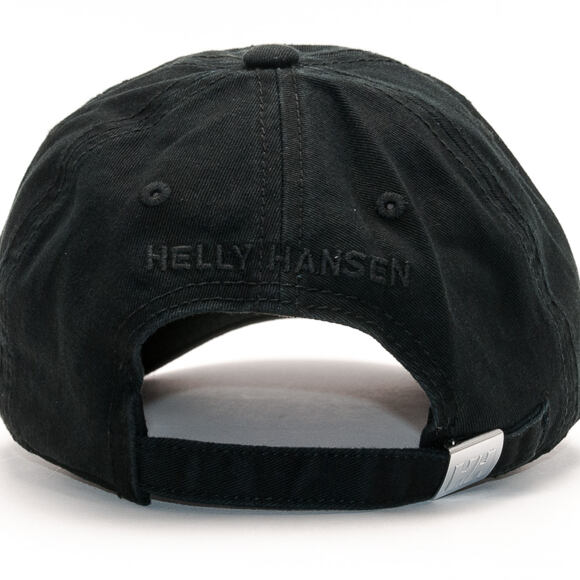 Kšiltovka Helly Hansen Logo Black Strapback
