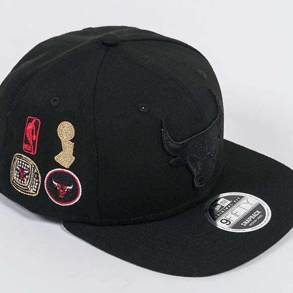 Kšiltovka New Era Winners Patch Chicago Bulls 9FIFTY Official Team Colors Snapback