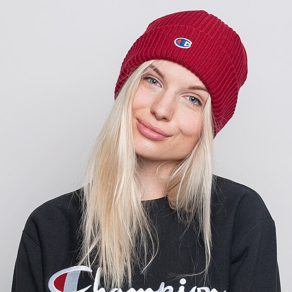 Kulich Champion Mini Logo Beanie Red