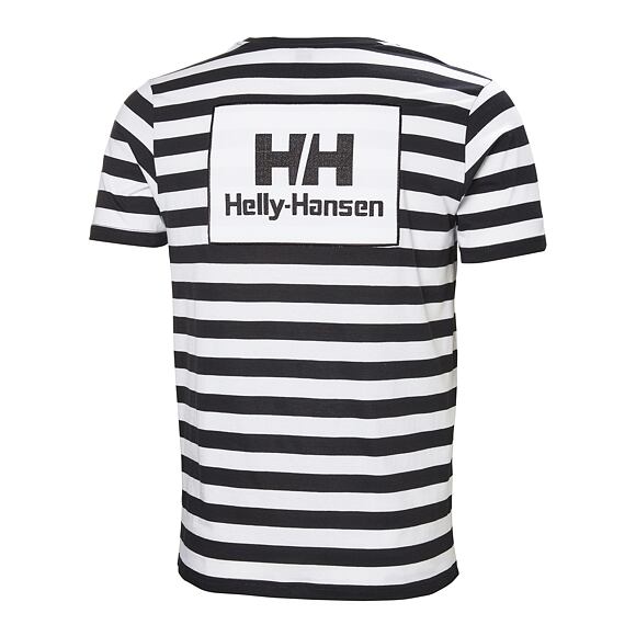 Triko Helly Hansen Yu Logo T-Shirt 990 Black/White