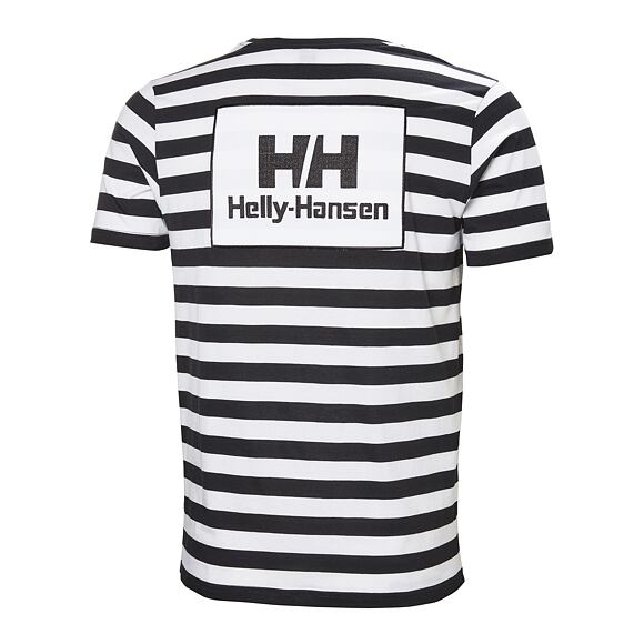 Triko Helly Hansen Yu Logo T-Shirt 990 Black/White