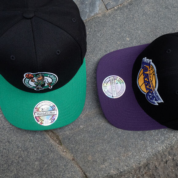 Kšiltovka Mitchell & Ness Los Angeles Lakers 2 TONE 110 Snapback