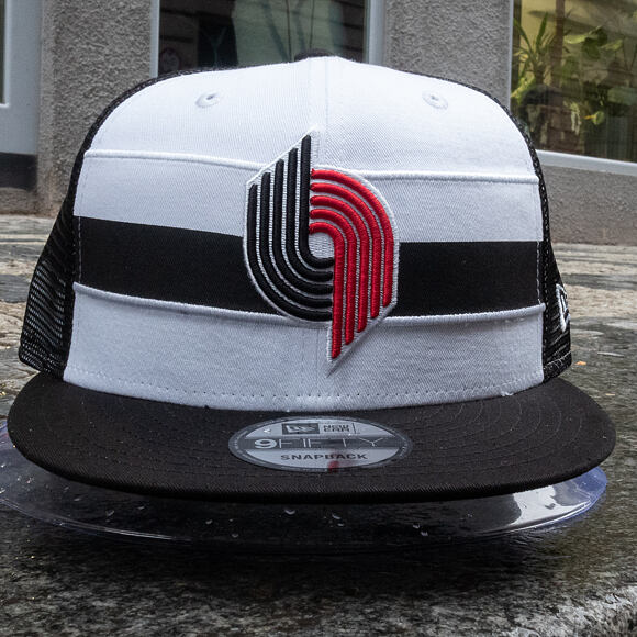 Kšiltovka New Era 9FIFTY Portland Trail Blazers Stripe Hardwood OTC