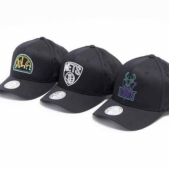 Kšiltovka Mitchell & Ness Brooklyn Nets 610 Neon Lights