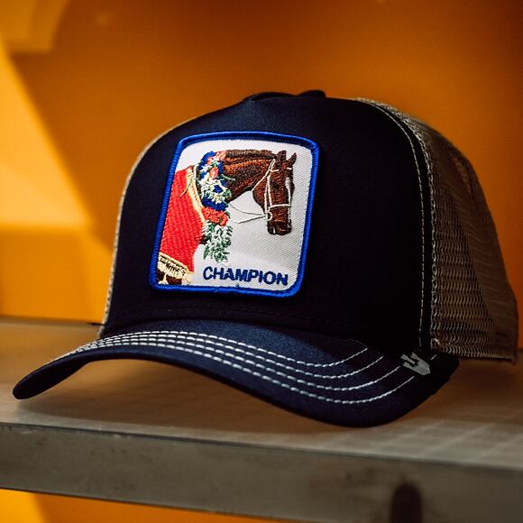 Kšiltovka Goorin Trucker Champion Navy 01-0652