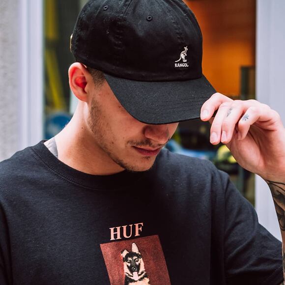 Triko HUF Good Boy Black