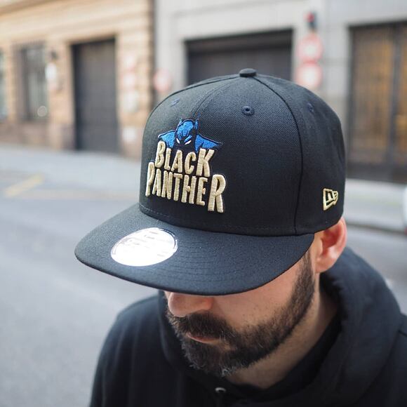 Kšiltovka NEW ERA 9FIFTY 80th Black Panther